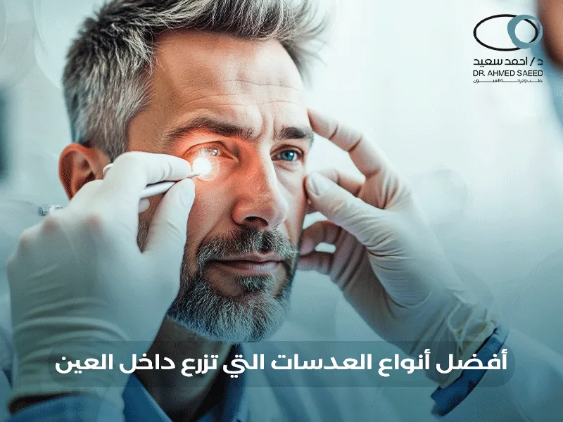 أفضل أنواع العدسات التي تزرع داخل العين