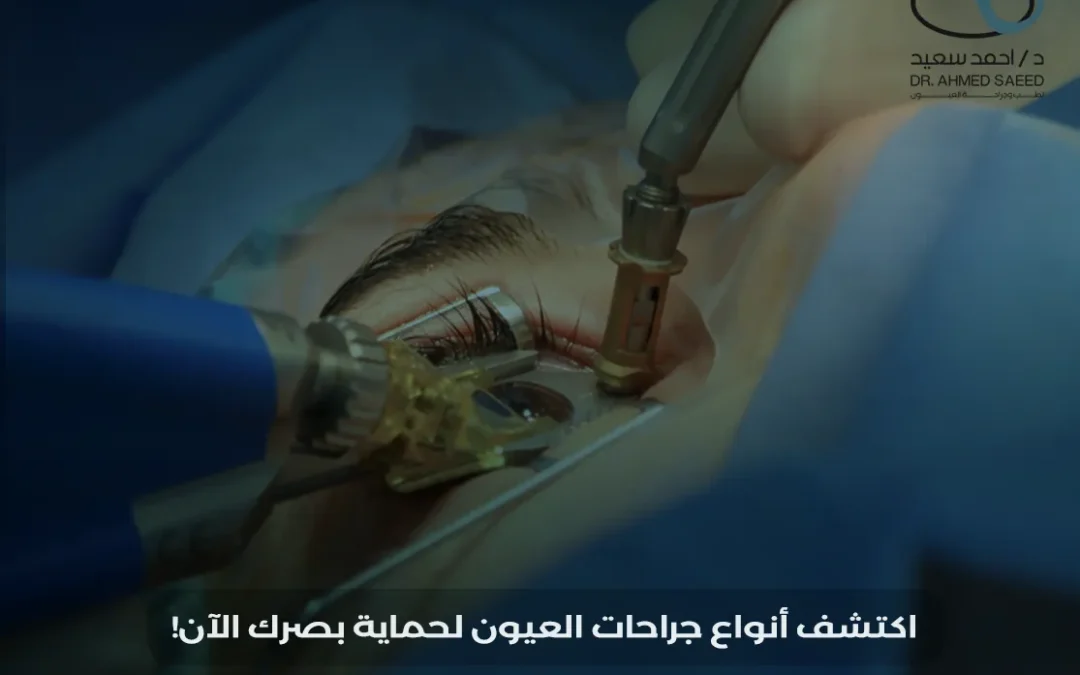 أنواع جراحات العيون