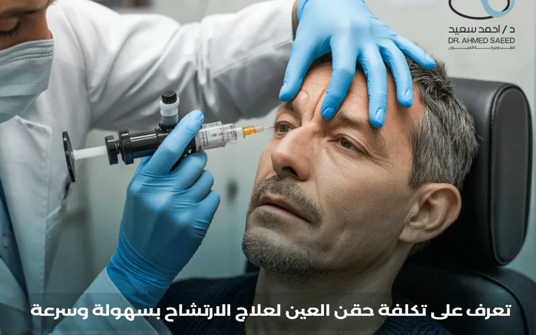 تكلفة حقن العين لعلاج الارتشاح