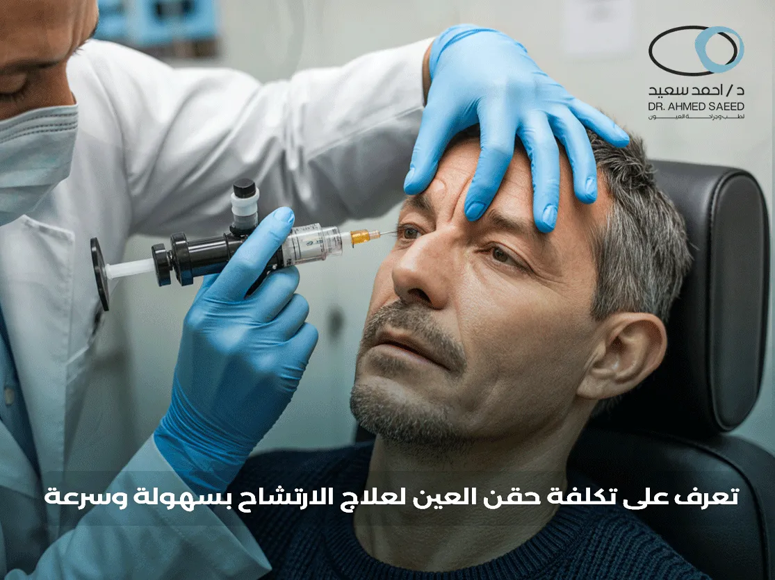 تكلفة حقن العين لعلاج الارتشاح