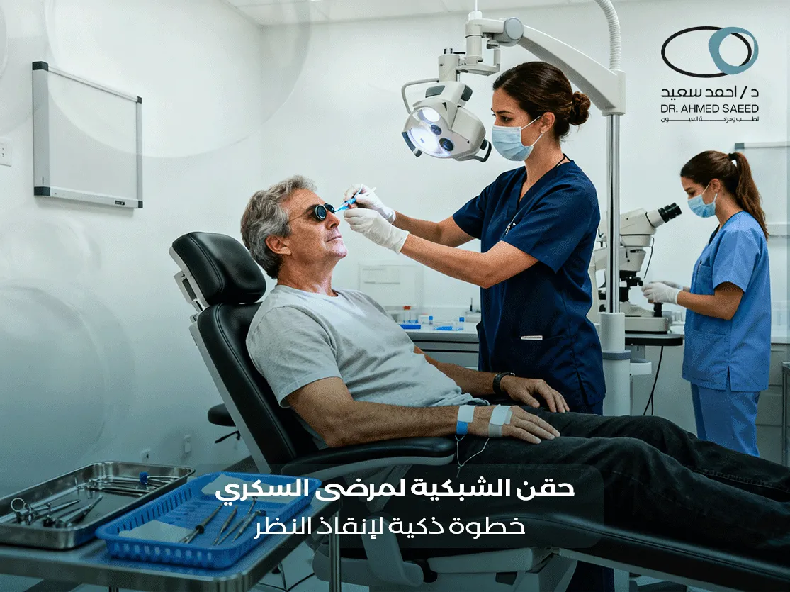حقن الشبكية لمرضى السكري
