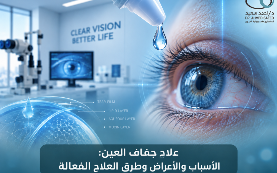 علاج جفاف العين الأسباب والأعراض وطرق العلاج الفعالة