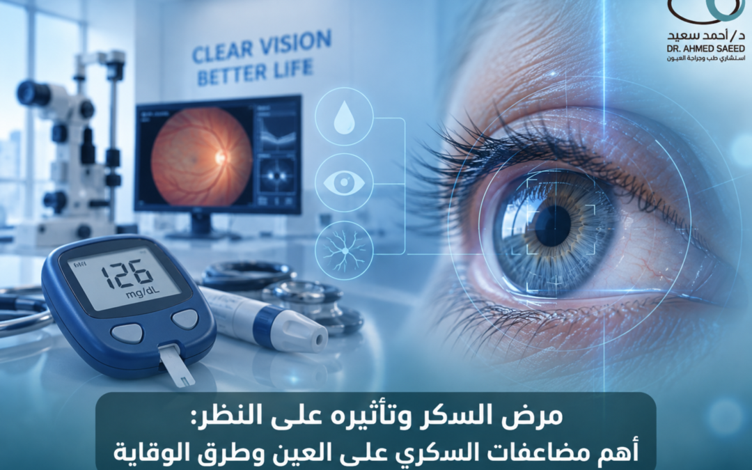 مرض السكر وتأثيره على النظر أهم مضاعفات السكري على العين وطرق الوقاية